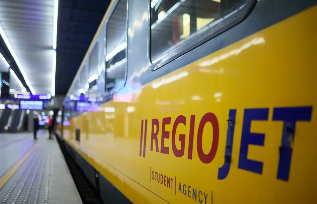 W Polsce RegioJet rozpoczął swoją działalność w grudniu ub.r., lecz z mniejszą liczbą kursów niż pierwotnie zapowiadał. Fot. PAP/	Leszek Szymański