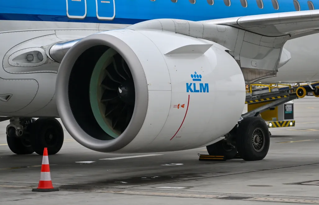 Holenderska linia lotnicza KLM. Fot. PAP/Art Service