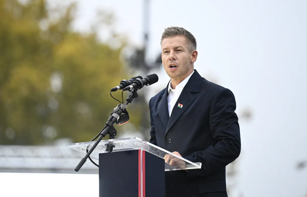 Peter Magyar. Fot. EPA/BOGLARKA BODNAR 