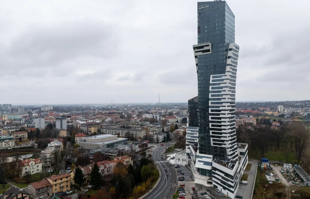 Вид на Ольшинський парк у Жешуві. Fot. PAP/Darek Delmanowicz