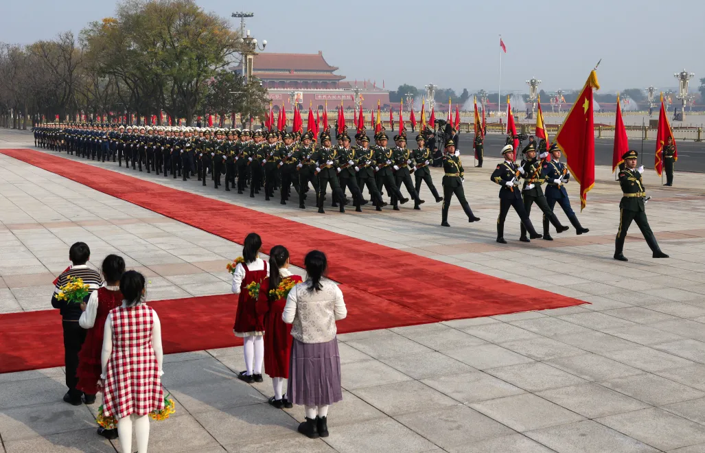 Chińska defilada (zdjęcie ilustracyjne). Fot. PA/Maxim Shemetov / POOL