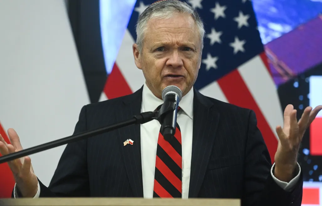 Ambasador USA w Polsce Thomas Rose. Fot. PAP/	Piotr Nowak