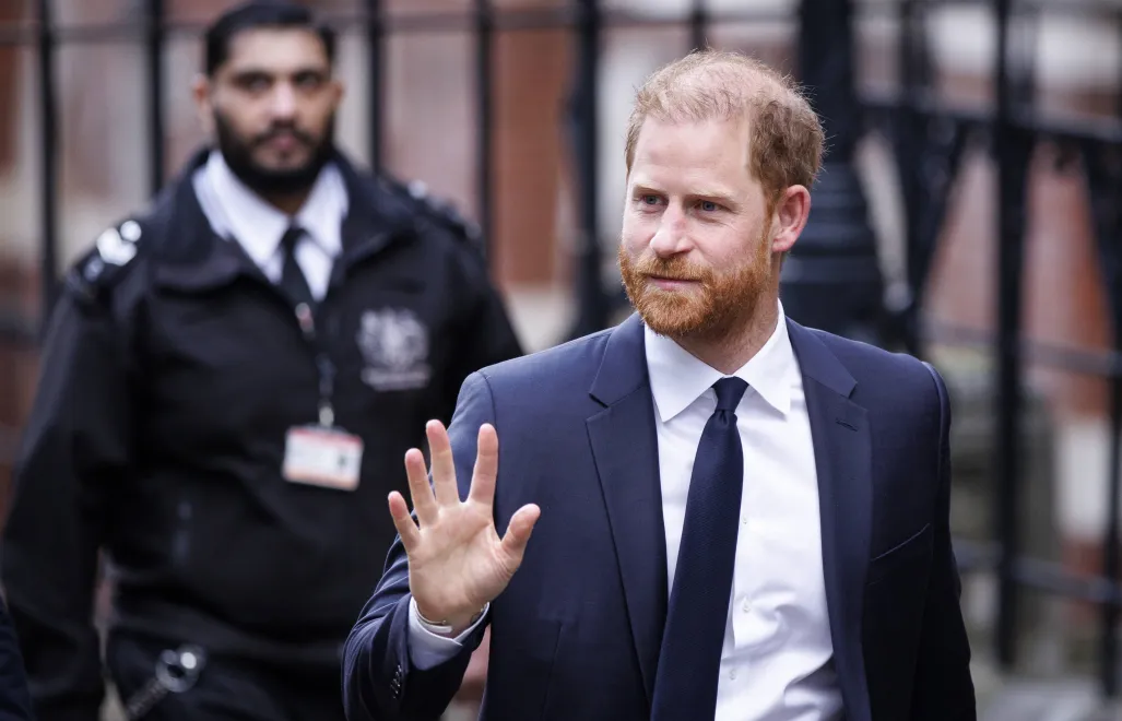 Książę Harry, fot. PAP/EPA/TOLGA AKMEN