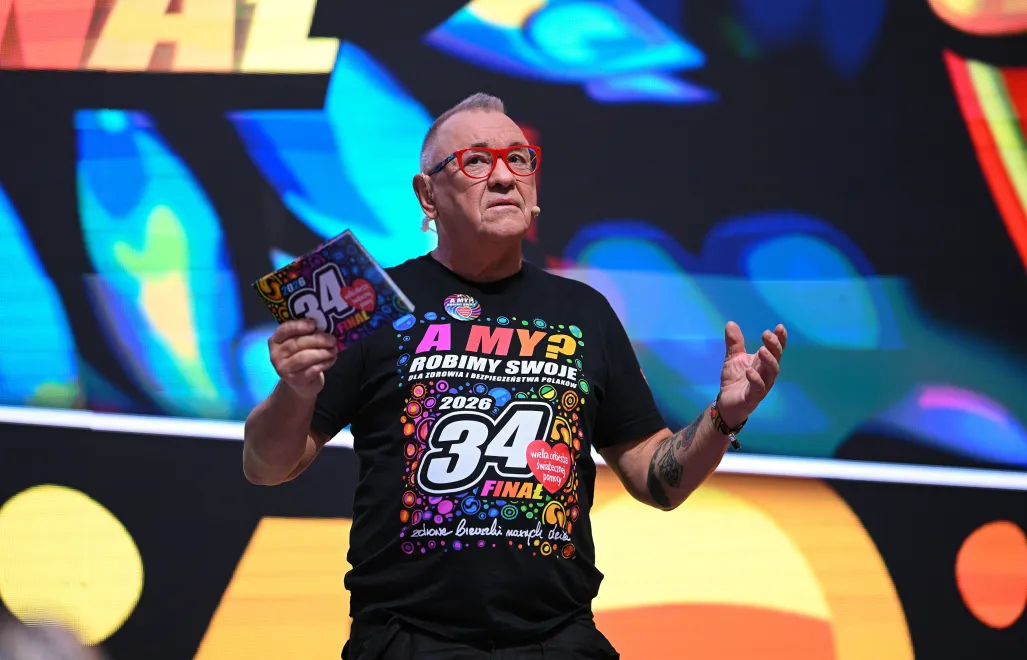 Prezes Fundacji Wielkiej Orkiestry Świątecznej Pomocy Jerzy Owsiak. Fot. PAP/Marcin Obara