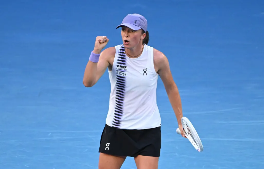 Iga Świątek. Fot. PAP/EPA/JAMES ROSS