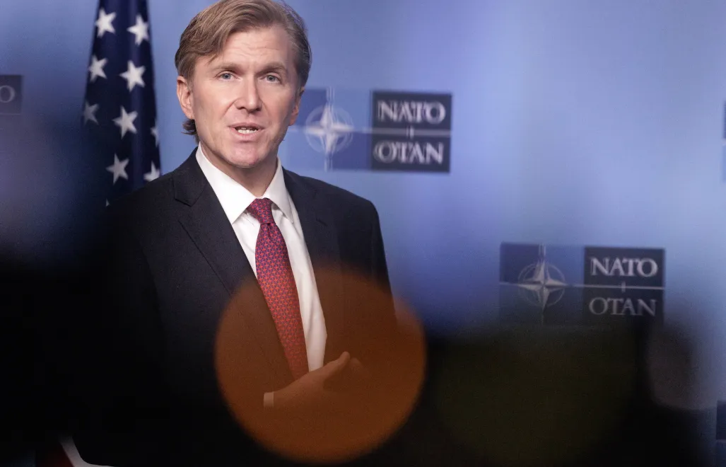 Елбридж Колбі. Fot. PAP/EPA/OLIVIER MATTHYS