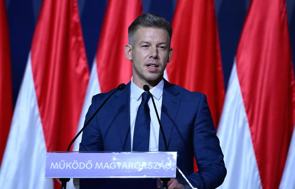 Peter Magyar. Fot. EPA/Szilard Koszticsak