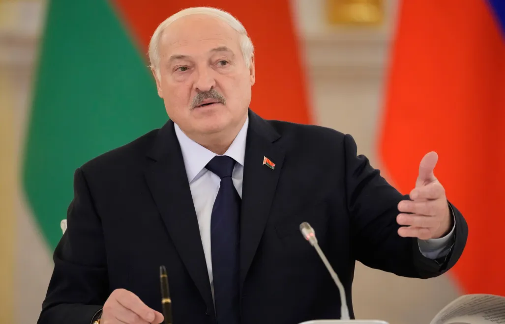 Alaksandr Łukaszenka. Fot. EPA/PAVEL BEDNYAKOV / AP POOL