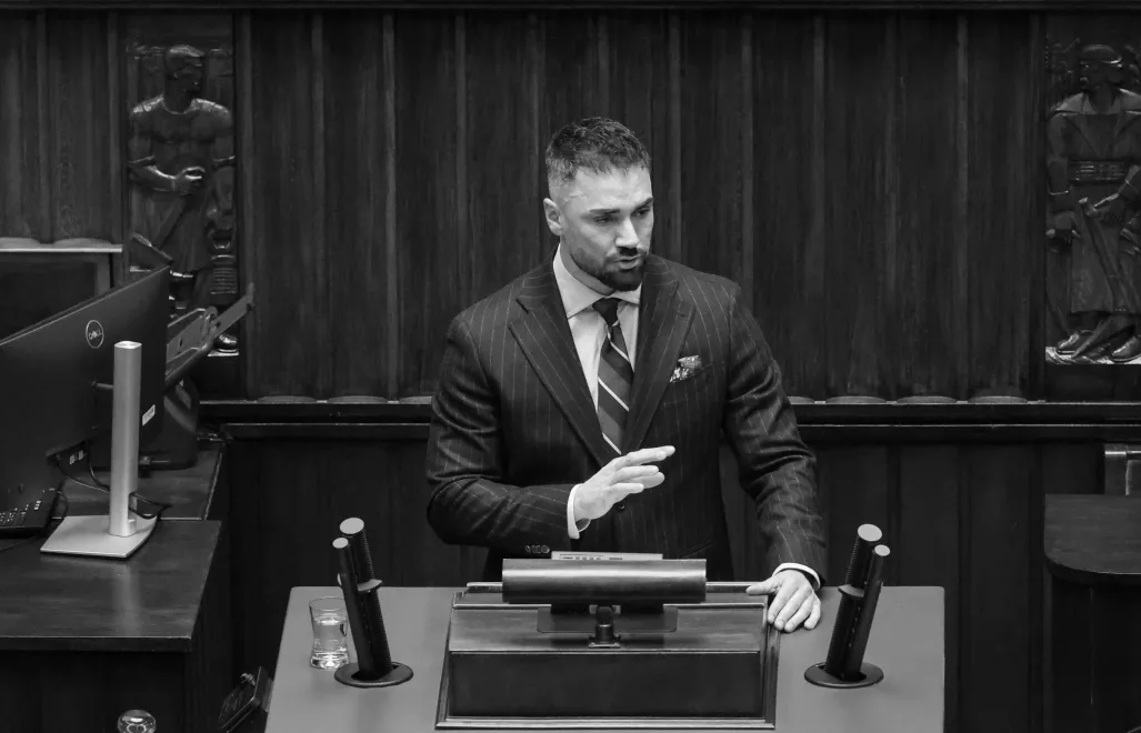 Łukasz Litewka. Fot. PAP/Albert Zawada