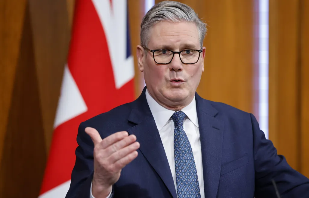 Brytyjski premier Keir Starmer. Fot. PAP/EPA/TOLGA AKMEN/POOL