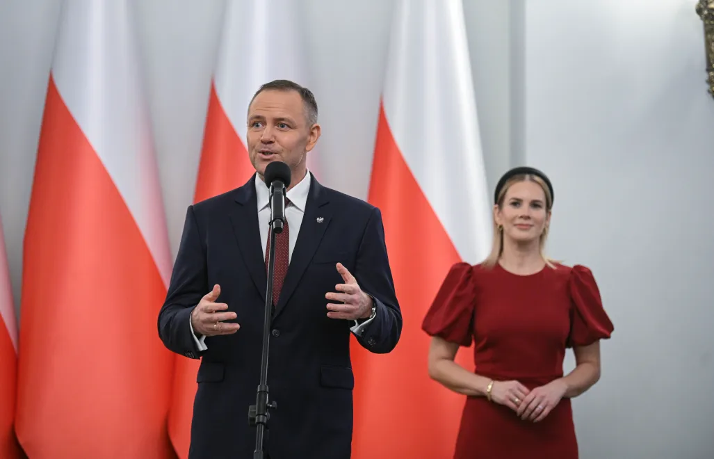 Кароль Навроцкий и Марта Навроцкая. Fot. PAP/Marcin Obara