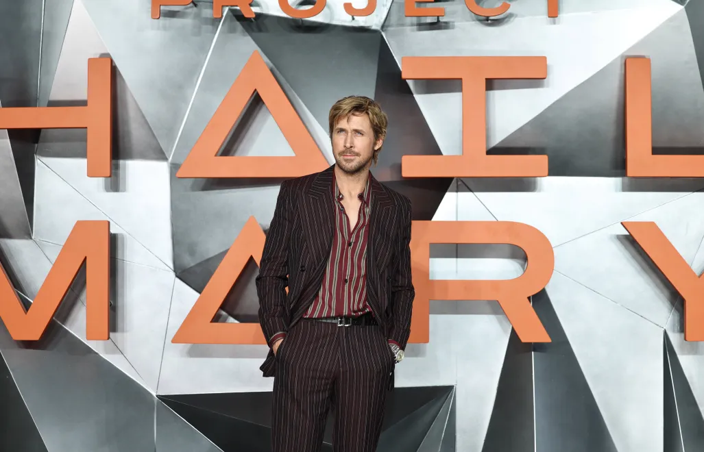 Ryan Gosling. Fot. PAP/ EPA/NEIL HALL