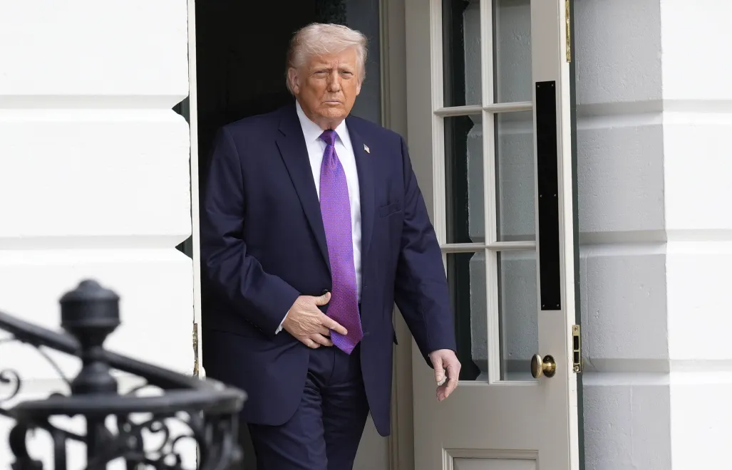 Prezydent USA Donald Trump. Fot. PAP/EPA/	YURI GRIPAS / POOL