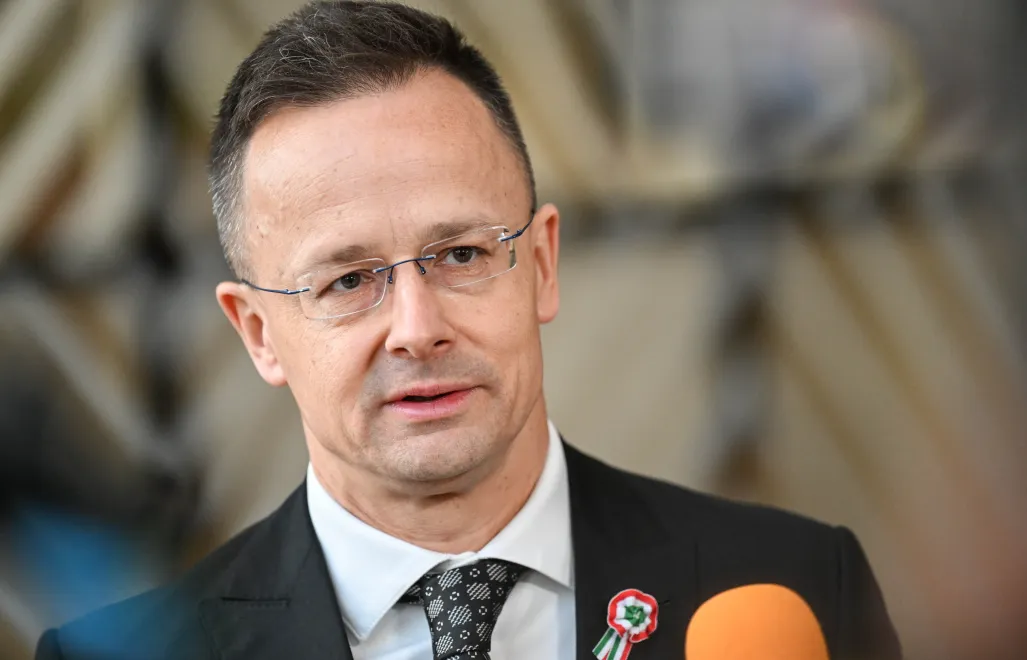 Minister spraw zagranicznych Węgier Peter Szijjarto. Fot. PAP/Wiktor Dąbkowski
