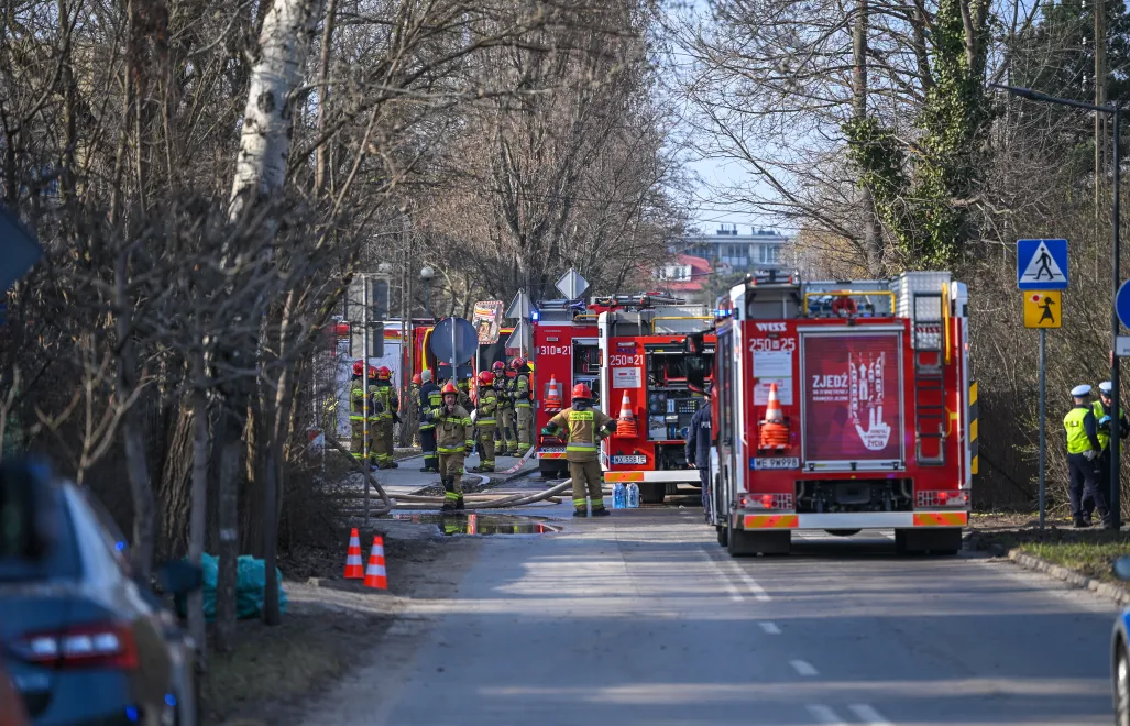 Straż pożarna (zdjęcie ilustracyjne). Fot. PAP/Marcin Obara