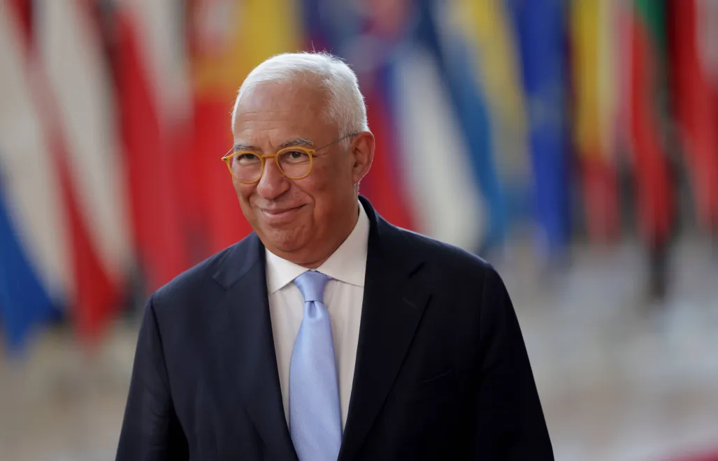 Szef Rady Europejskiej Antonio Costa. Fot. PAP/EPA/OLIVIER MATTHYS