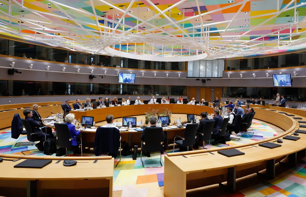 Официальная встреча членов Европейского совета в Брюсселе. Fot. PAP/EPA/GEERT VANDEN WIJNGAE / POOL (фотоиллюстрация)