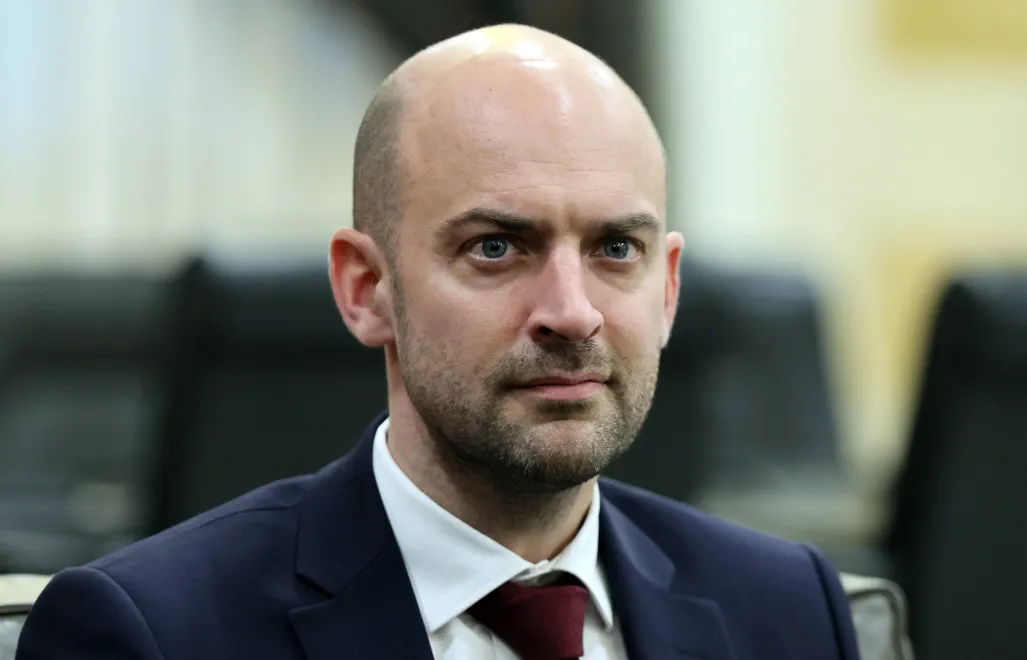 Министр иностранных дел Франции Жан-Ноэль Барро. Fot. PAP/EPA/	WAEL HAMZEH