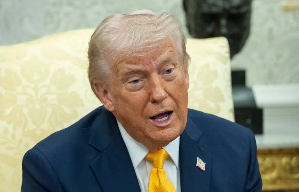 Donald Trump. Fot. EPA/Aaron Schwartz /POOL