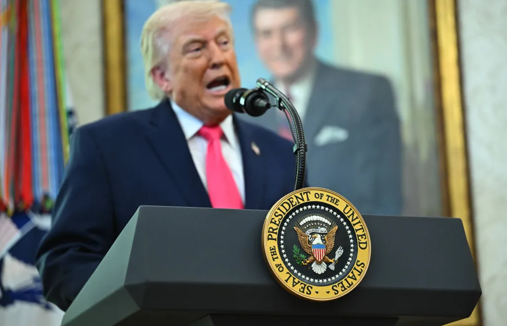 Donald Trump. Fot. EPA/GRAEME SLOAN / POOL