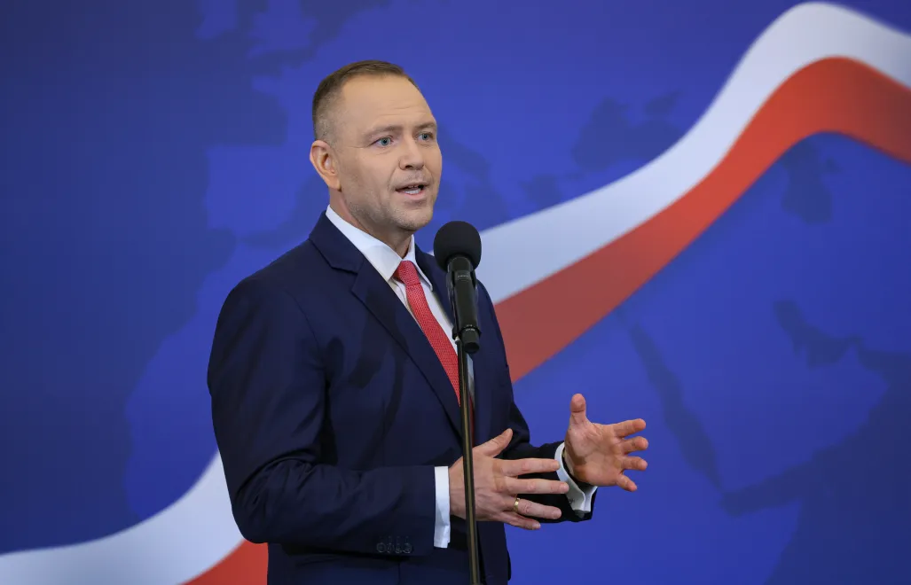 Karol Nawrocki. Fot. PAP/Paweł Supernak