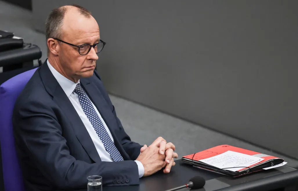 Канцлер Германии Фридрих Мерц. Fot. PAP/EPA/FILIP SINGER