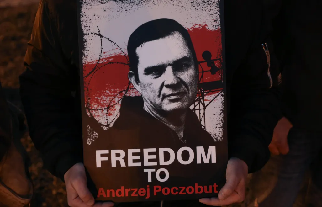  Transparent solidarności z Andrzejem Poczobutem. Zdj. ilustracyjne. Fot. PAP/Artur Reszko