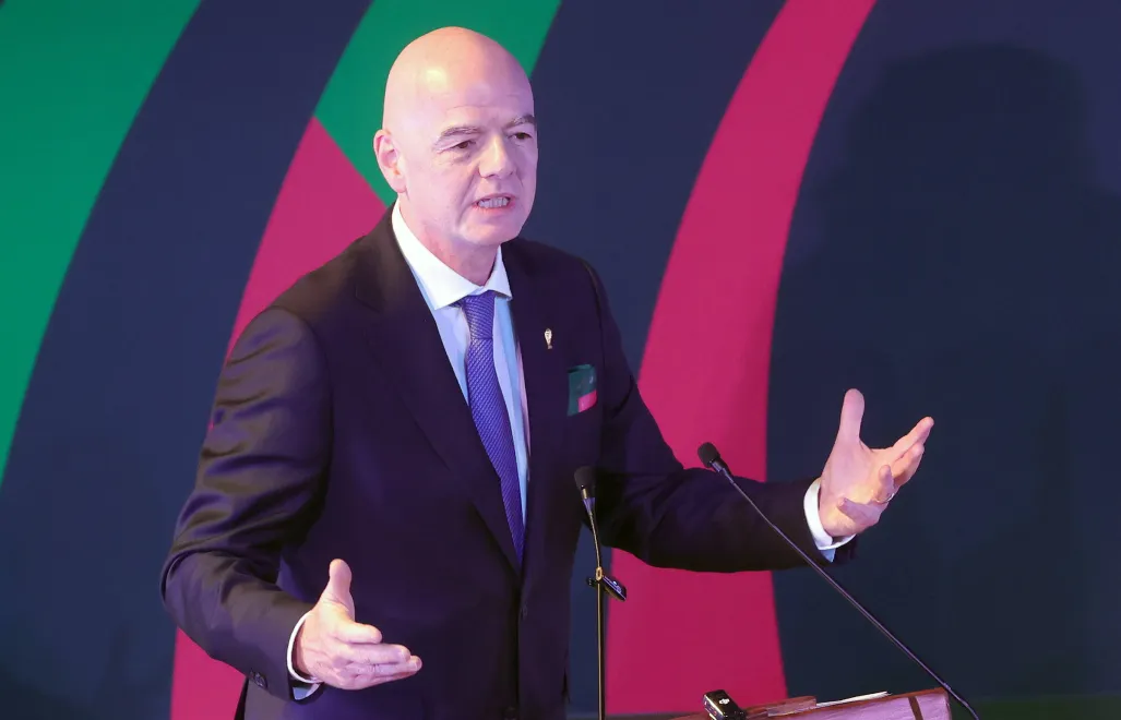 Gianni Infantino, fot. PAP/EPA/EFE/Madla Hartz