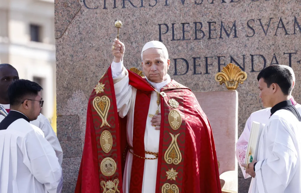 Papież Leon XIV. Fot. PAP/EPA/REMO CASILLI / POOL