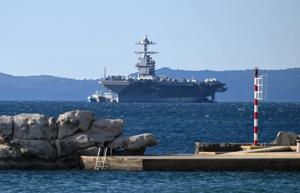 Корабли ВМС США. Фотоиллюстрация. Fot. PAP/EPA/Stringer