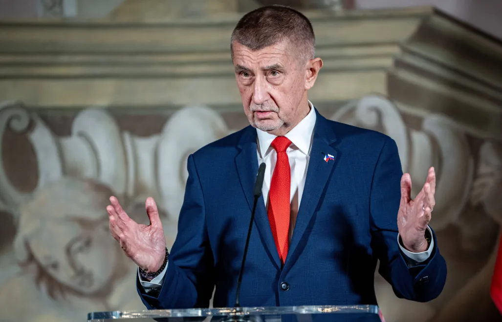 Andrej Babisz, fot. PAP/EPA/LUKAS KABON