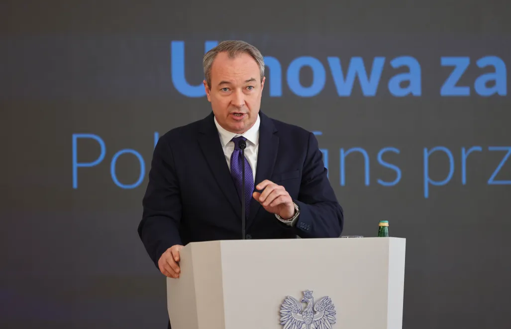 Prezes zarządu Grupy Azoty Marcin Celejewski. Fot. PAP/Albert Zawada