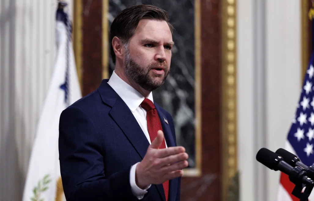 J.D. Vance. Fot. EPA/WILL OLIVER / POOL 