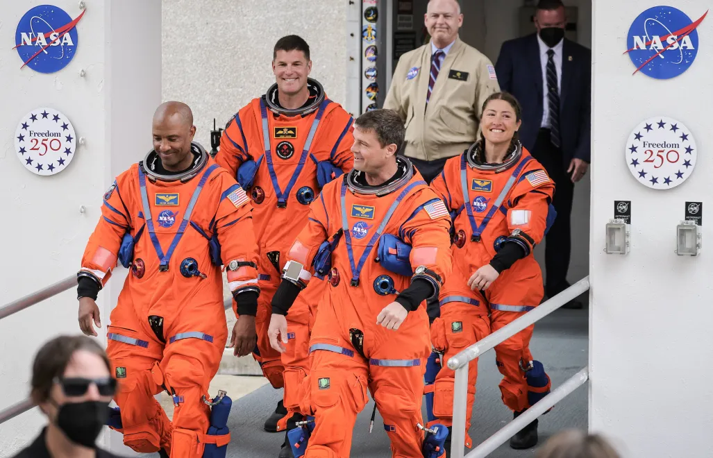 Załogę misji tworzą astronauci NASA. Fot. PAP/EPA/	CRISTOBAL HERRERA-ULASHKEVICH
