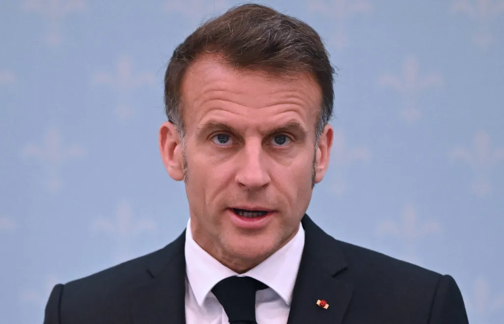 Emmanuel Macron. Fot. PAP/EPA/JUNG YEON-JE