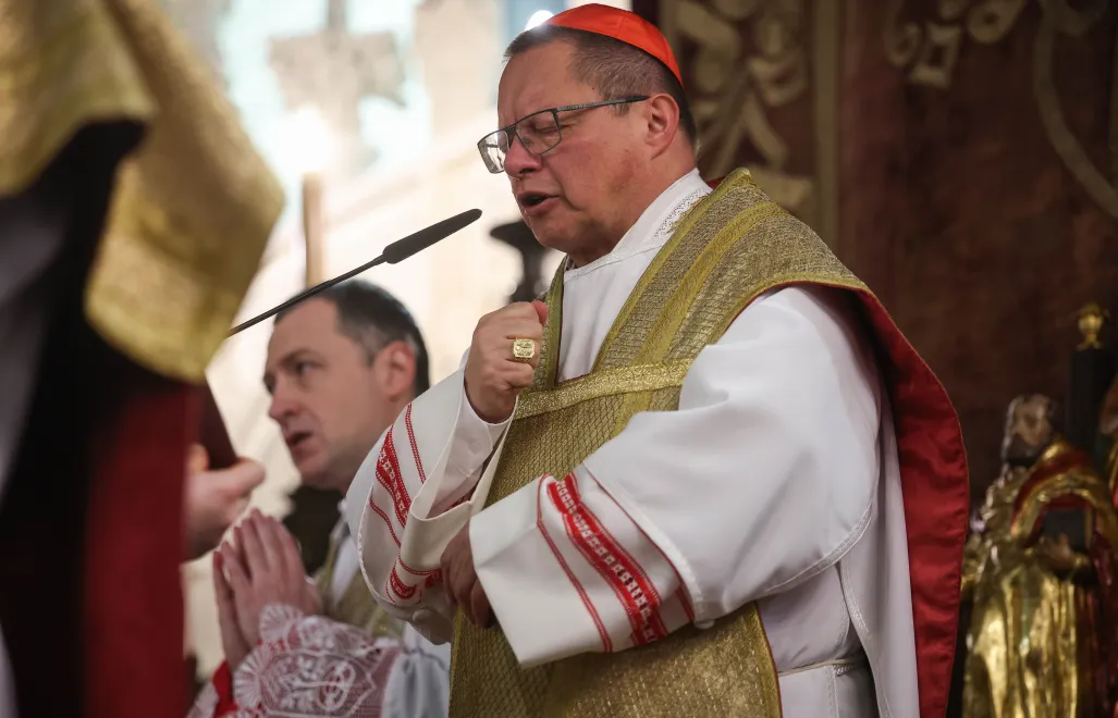 Kardynał Grzegorz Ryś, fot. PAP/Łukasz Gągulski