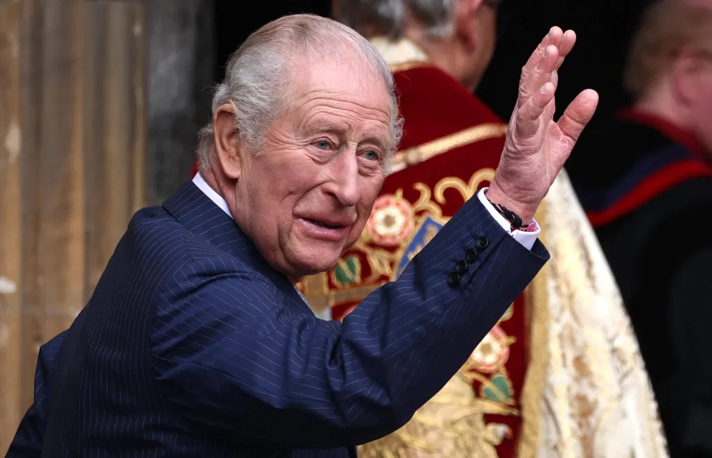 Król Karol III, fot. PAP/EPA/NEIL HALL
