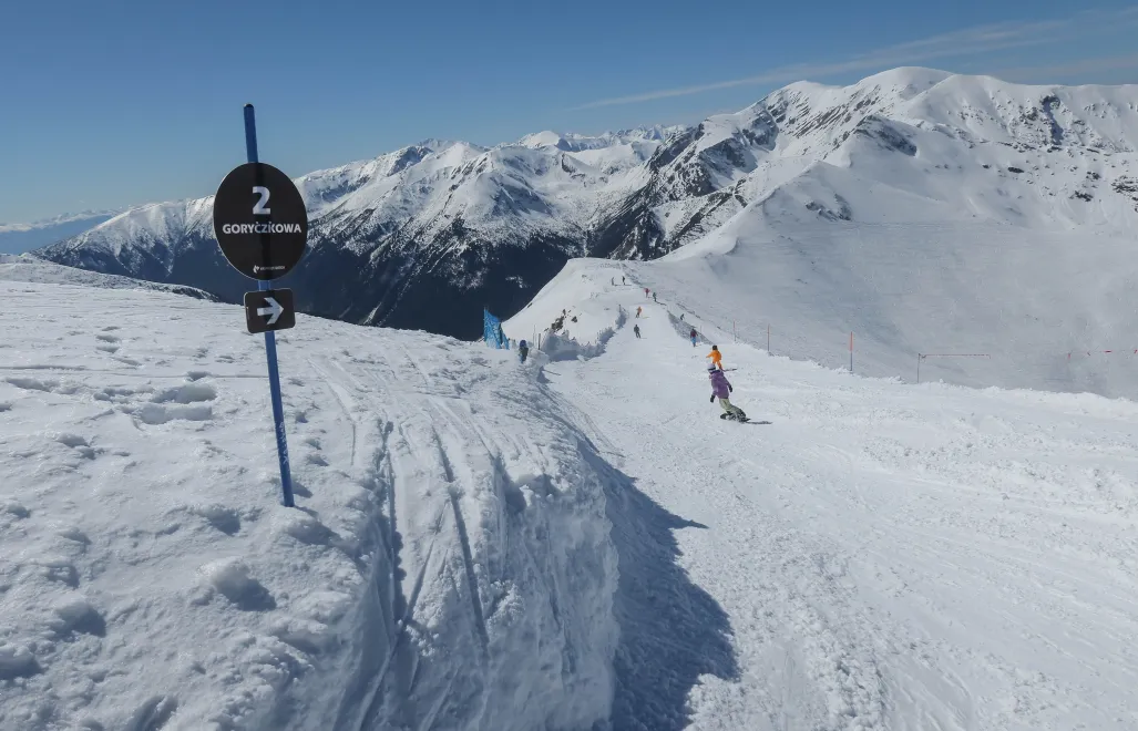 Trasa  na Kasprowy Wierch. Fot. PAP/Józef Niedziałek