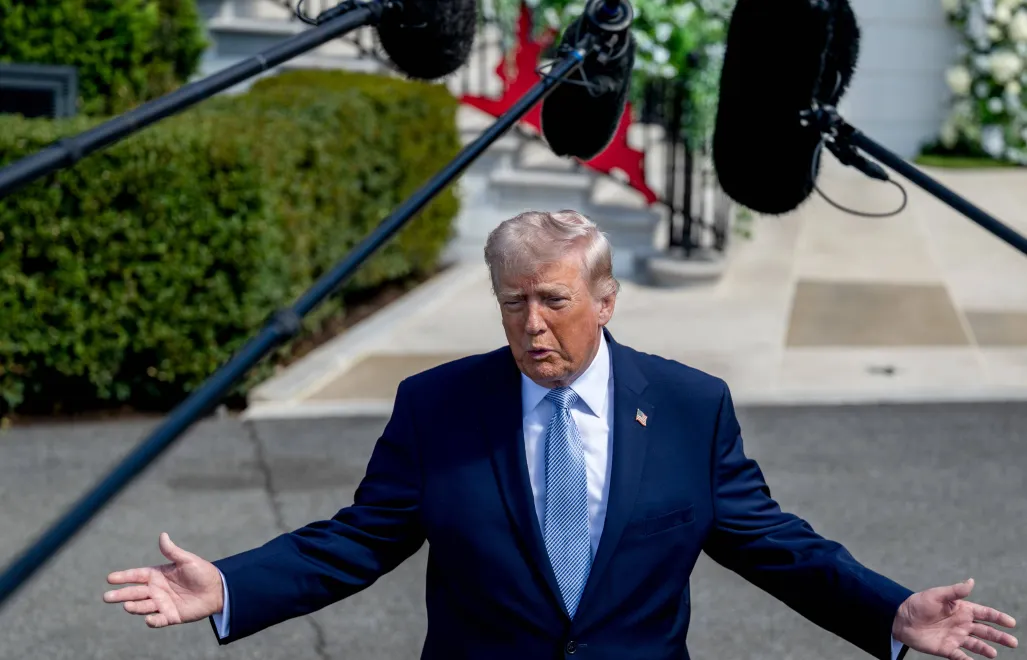 Donald Trump, fot. PAP/EPA/BLOOMBERG POOL/DANIEL HEUER / POOL