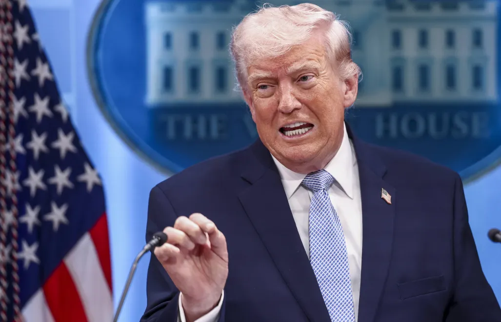 Donald Trump Fot. PAP/EPA/JIM LO SCALZO