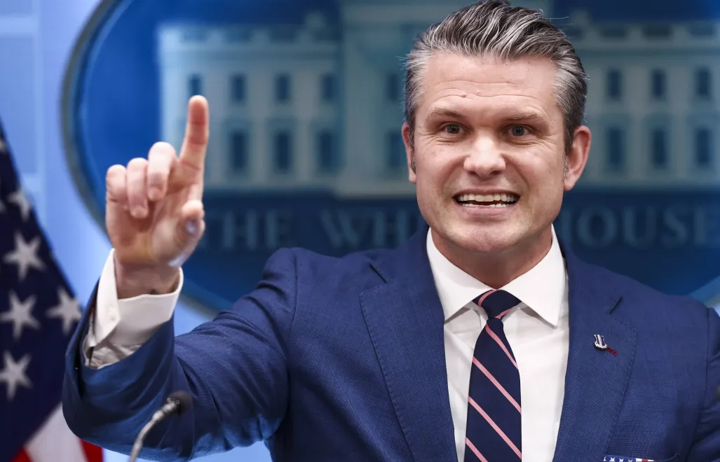 Pete Hegseth Fot. PAP/JIM LO SCALZO