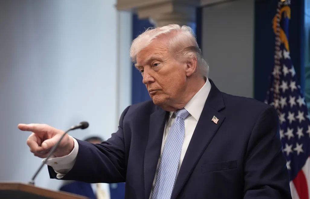 Donald Trump. Fot. PAP/EPA/YURI GRIPAS