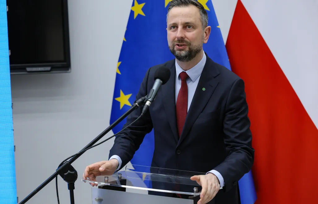 Министр обороны Польши Владислав Косиняк-Камыш. Fot. PAP/Rafał Guz