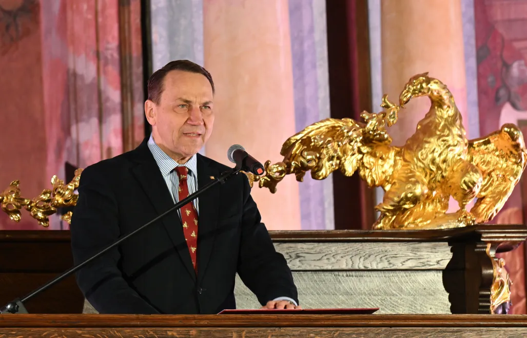 Міністр закордонних справ Польщі Радослав Сікорський. Fot. PAP/Maciej Kulczyński