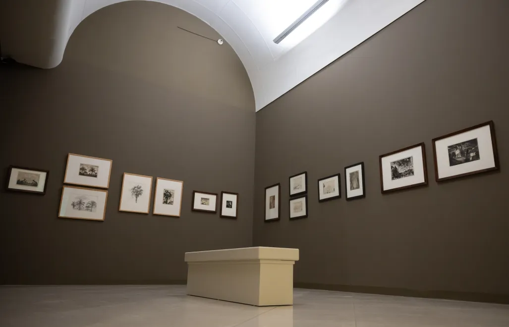 Pokaz „Wojciech Weiss. Nieznane grafiki i rysunki” otwiera cykl wydarzeń w Galerii Sztuki Polskiej zaplanowanych na wiosnę. Fot. PAP/Jakub Kaczmarczyk