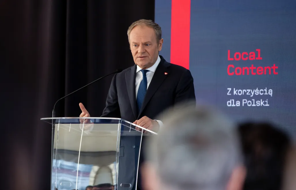 Дональд Туск. Fot. PAP/Agnieszka Bielecka