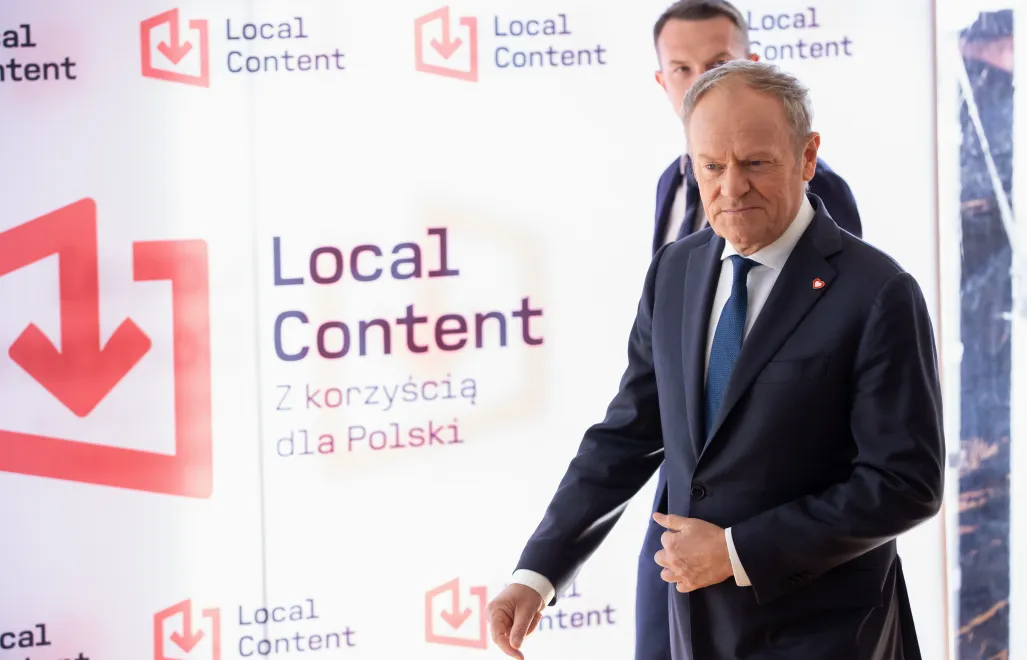 Premier Donald Tusk, fot. PAP/Agnieszka Bielecka