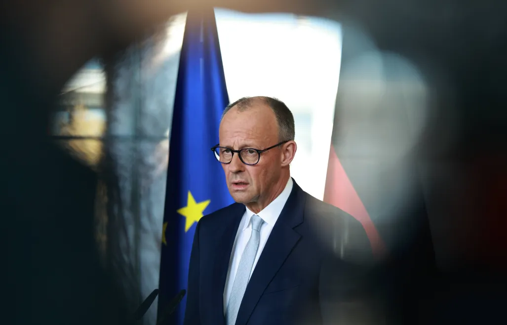 Kanclerz Friedrich Merz. Fot. PAP/EPA/CLEMENS BILAN