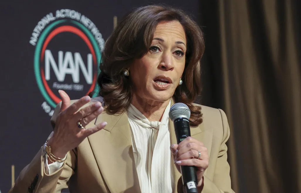 Камала Гарріс. Fot. PAP/EPA/SARAH YENESEL 