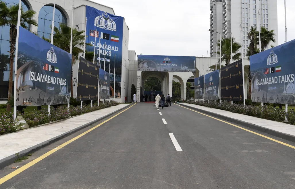 Столица Пакистана Исламабад сегодня, 11 апреля 2026 года, в ожидании американско-иранских переговоров. Fot. PAP/EPA/SOHAIL SHAHZAD